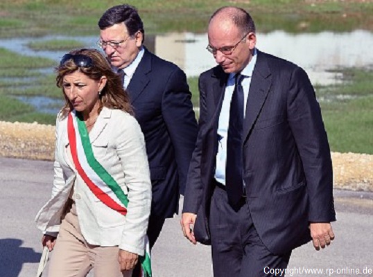 Scopri di più sull'articolo Buh-Rufe für Barroso und Letta auf Lampedusa