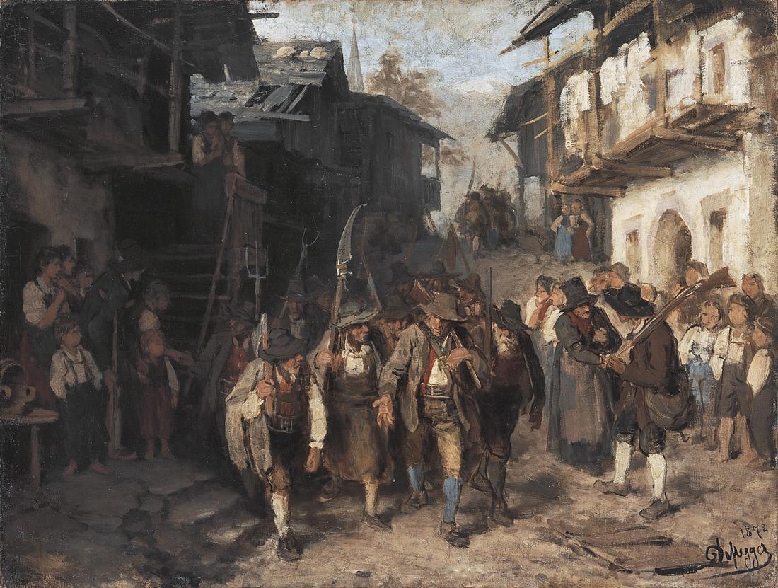 Mehr über den Artikel erfahren Conoscere la resistenza antifrancese in Tirolo con i dipinti di Franz von Defregger