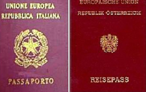 Mehr über den Artikel erfahren Doppio passaporto: l’Alto Adige non è l’Istria, ma autonomia da esportare