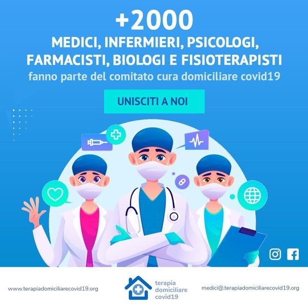 Scopri di più sull'articolo “Terapia domiciliare Covid19” compie un anno: oltre 2 mila sanitari attivi