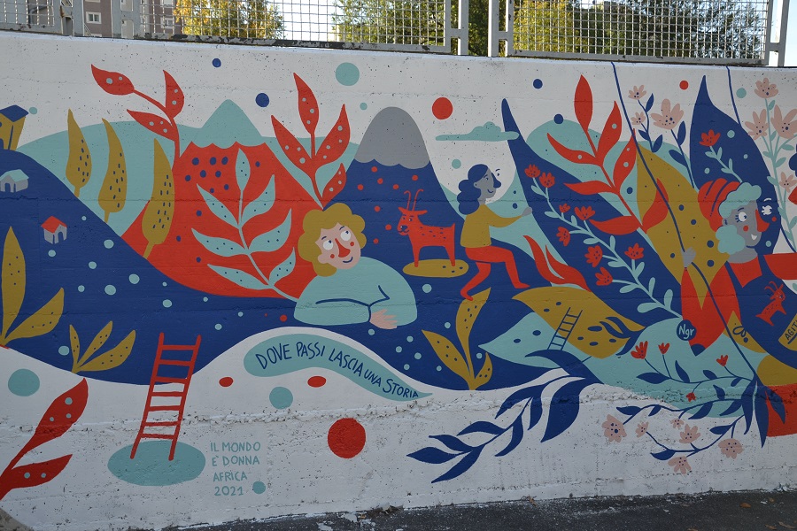 Mehr über den Artikel erfahren Un Murale per Agitu