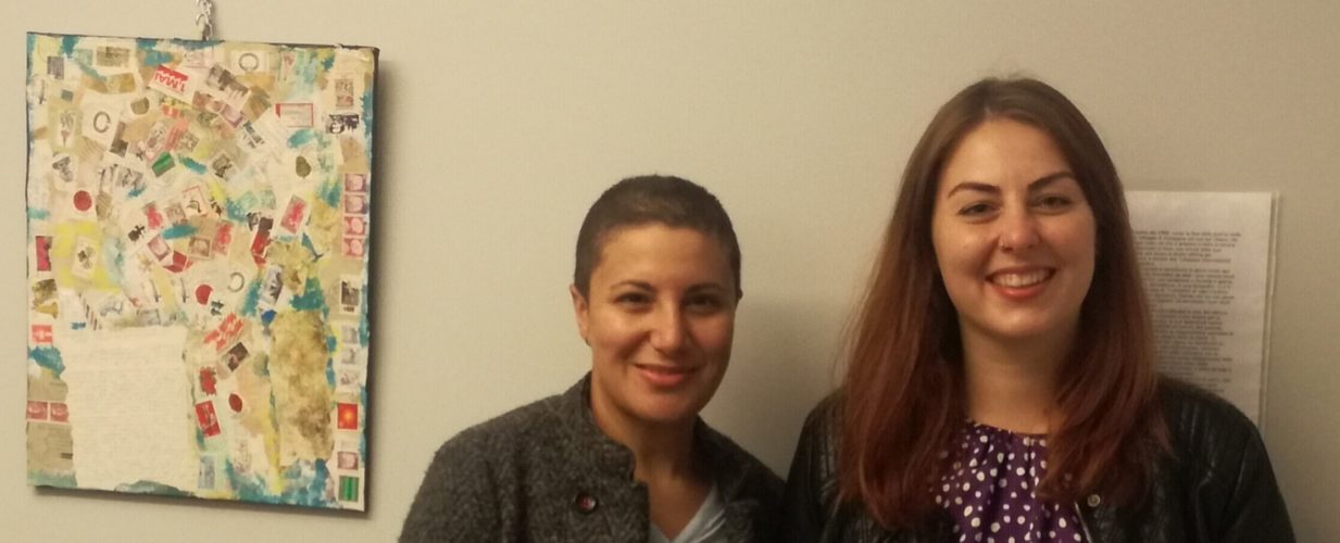 Scopri di più sull'articolo Arte contemporanea. Fatima Mteirek, libanese pittrice del vetro, espone “Al punto We”