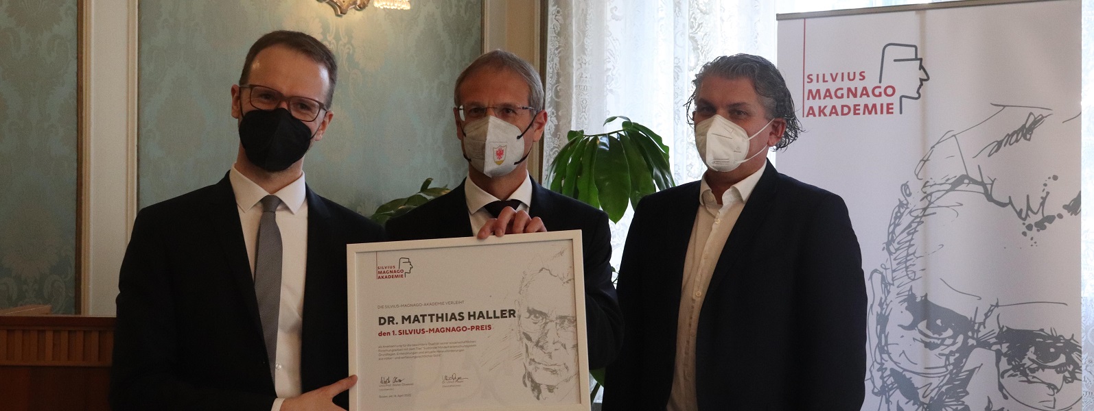 Scopri di più sull'articolo Erster Silvius-Magnago-Preis geht an Matthias Haller