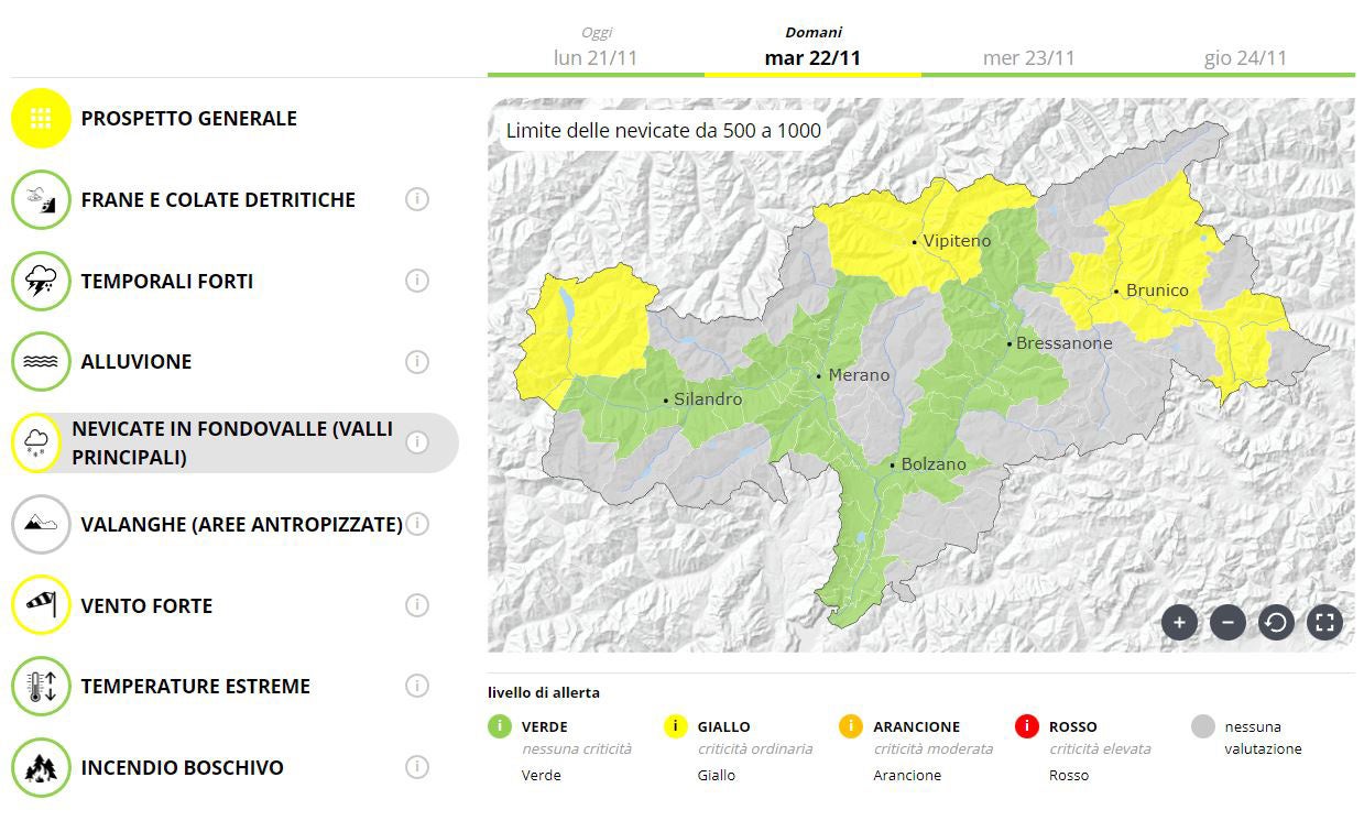 Scopri di più sull'articolo Attese le prime nevicate in Alto Adige