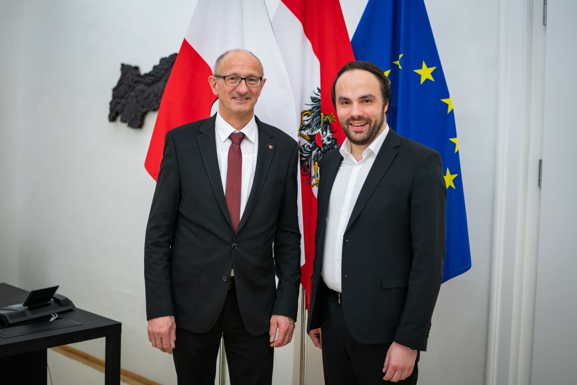 Mehr über den Artikel erfahren SVP-Obmann trifft Tiroler ÖVP-Obmann Anton Mattle in Innsbruck