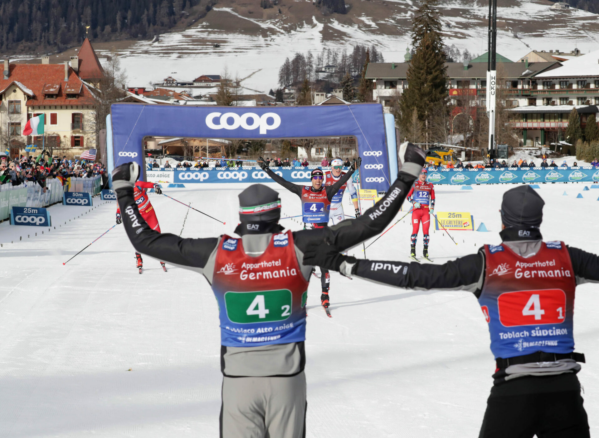 Scopri di più sull'articolo Nöckler, De Fabiani, Daprà e Pellegrino infiammano la Nordic Arena