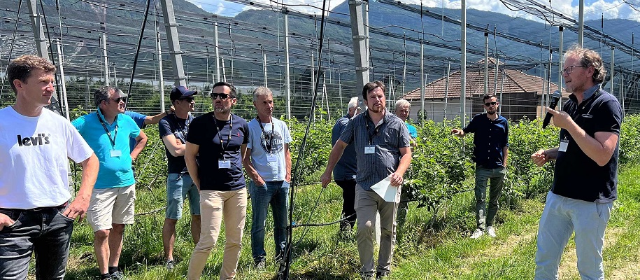Mehr über den Artikel erfahren Agricoltori alla scoperta dei meleti del futuro