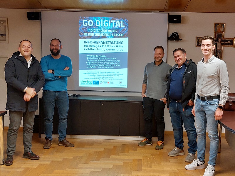 Scopri di più sull'articolo Concluso con successo il progetto finanziato dall’UE “Go digital – Digitalizzazione nel Comune di Laces”