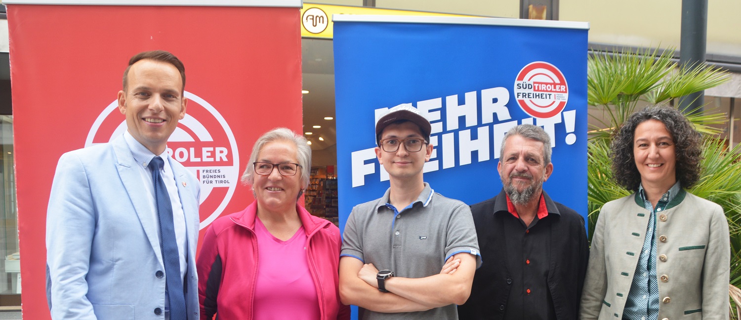 Mehr über den Artikel erfahren Kandidatenvorstellung der Süd-Tiroler Freiheit: Burggrafenamt stellt Landeshauptmannkandidat