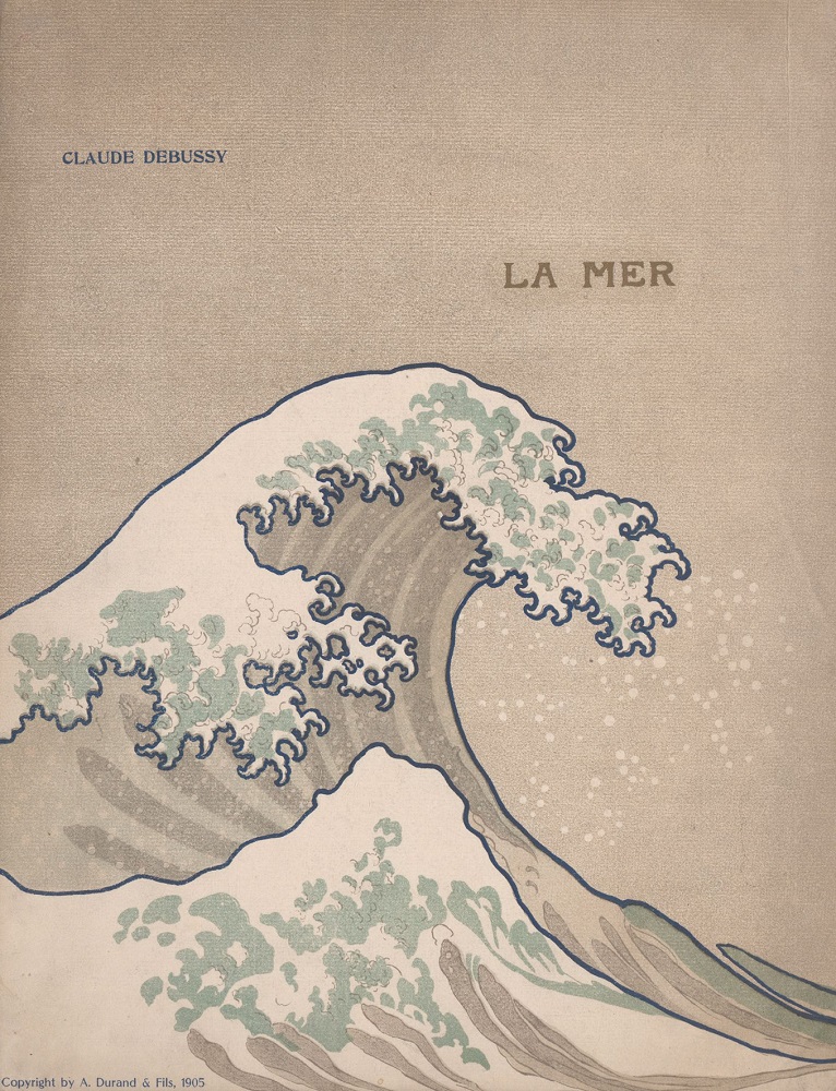 Mehr über den Artikel erfahren Österreichische Nationalbibliothek zeigt Erstdruck von Claude Debussys Komposition “La Mer” mit einem weltbekannten Motiv