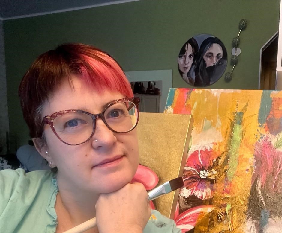 Scopri di più sull'articolo Pittura, apre la mostra “Se non sai cosa fare disegna un fiore”