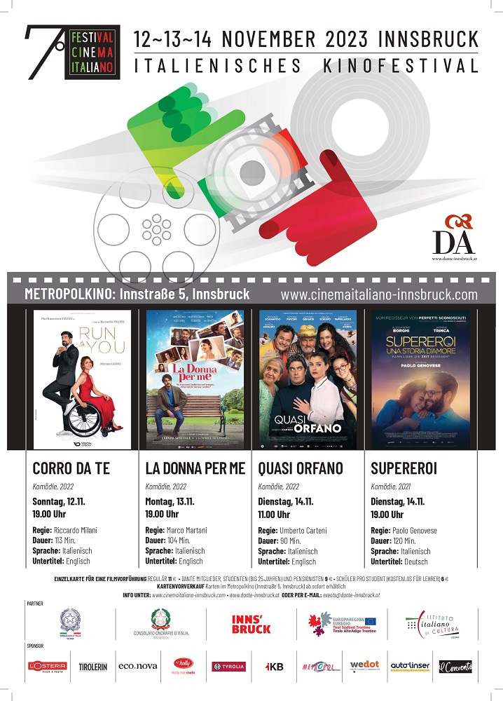 Scopri di più sull'articolo Festival del cinema Italiano a Innsbruck – Austria