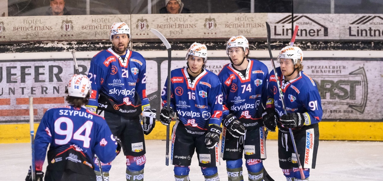 Scopri di più sull'articolo Per Natale i Rittner Buam SkyAlps si regalano una goleada