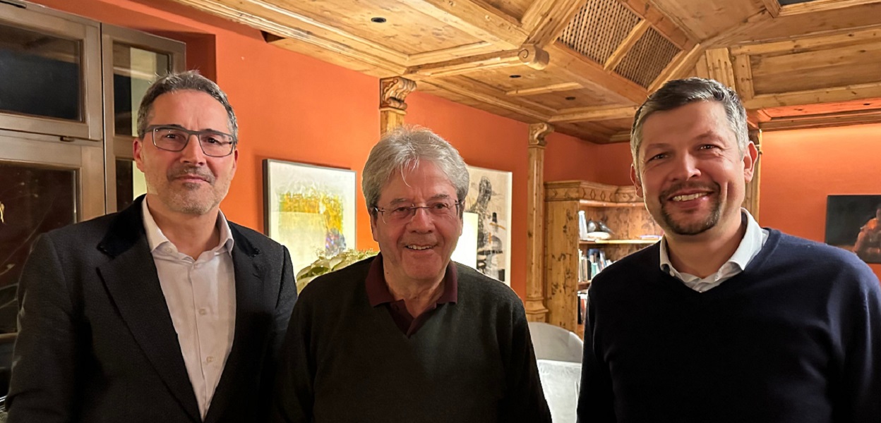 Mehr über den Artikel erfahren Kompatscher e Alfreider dal commissario UE Gentiloni a Dobbiaco