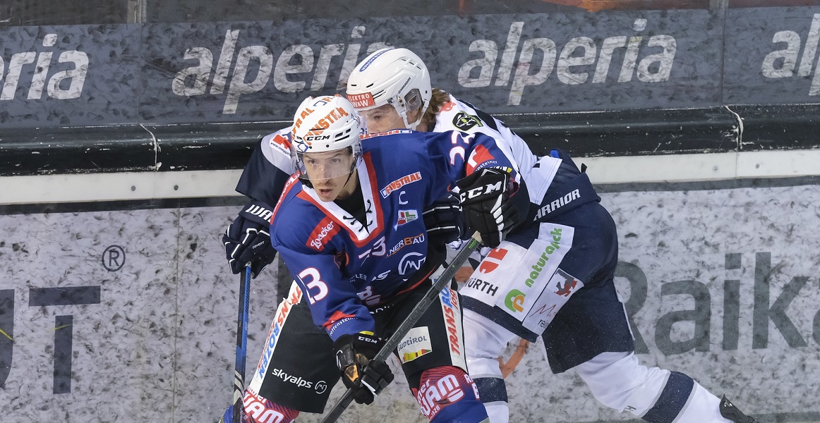 Mehr über den Artikel erfahren Simon Kostner manda i Rittner Buam SkyAlps in finale Scudetto