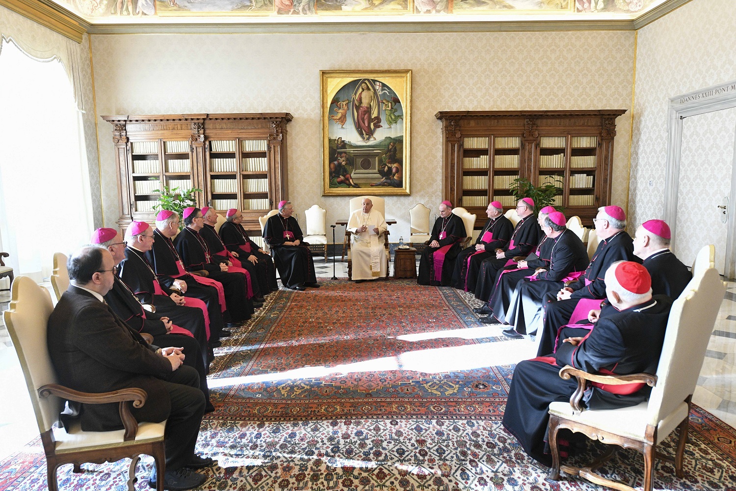 Scopri di più sull'articolo Muser e i vescovi del Triveneto da papa Francesco