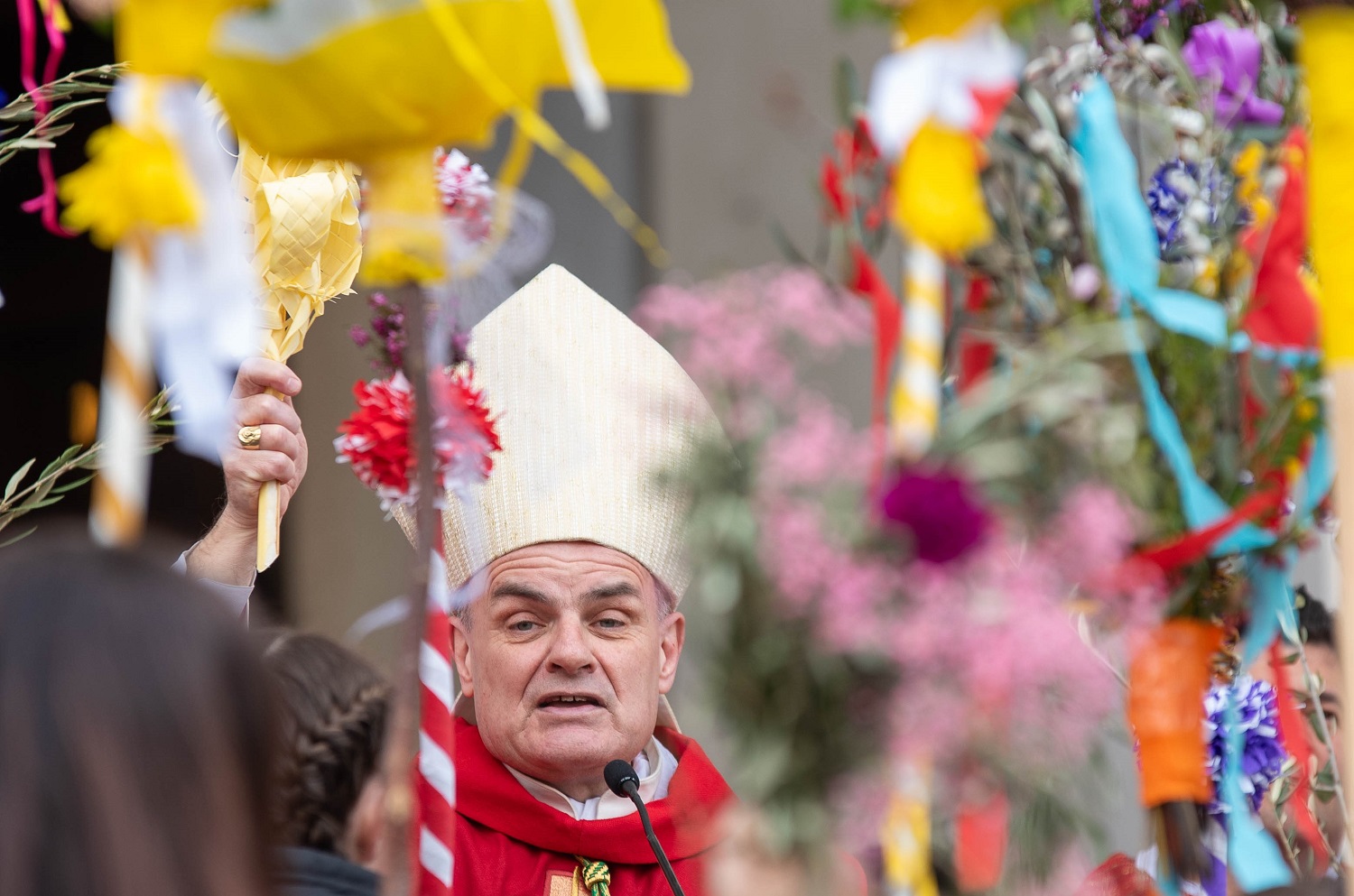 Scopri di più sull'articolo Bressanone, Domenica della Palme con il Vescovo, una processione di pace