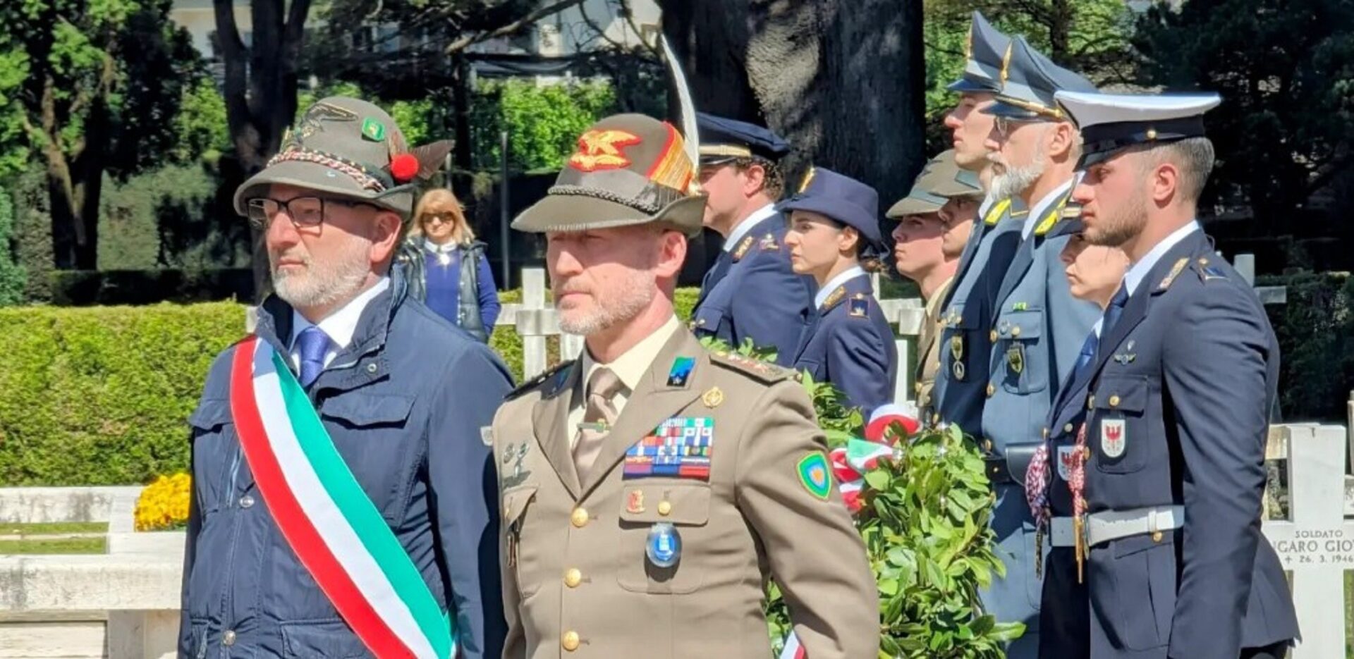 Mehr über den Artikel erfahren Anche a Merano Cerimonie per il 79° anniversario della Liberazione