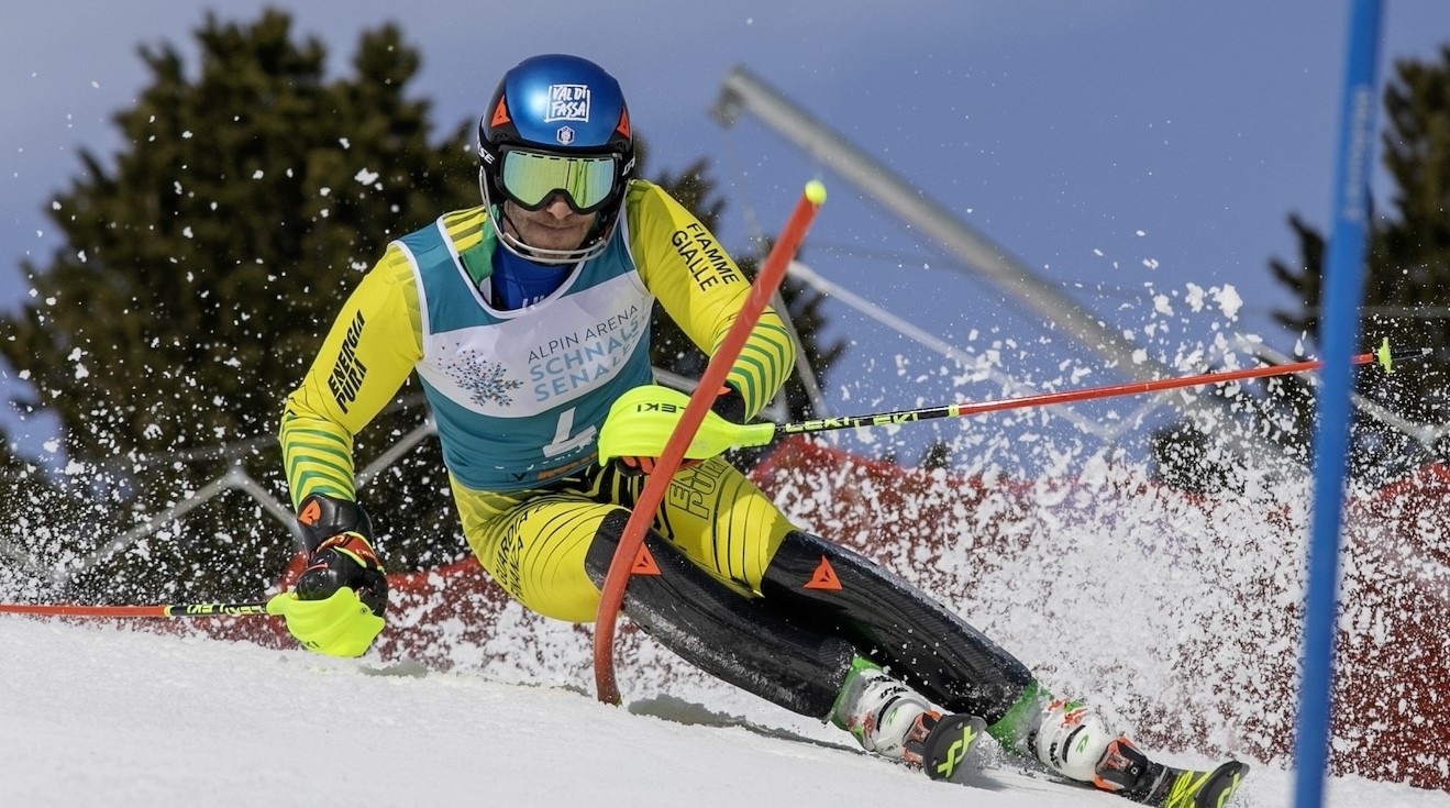 Scopri di più sull'articolo In Val Senales Stefano Gross vince il quarto titolo nello slalom