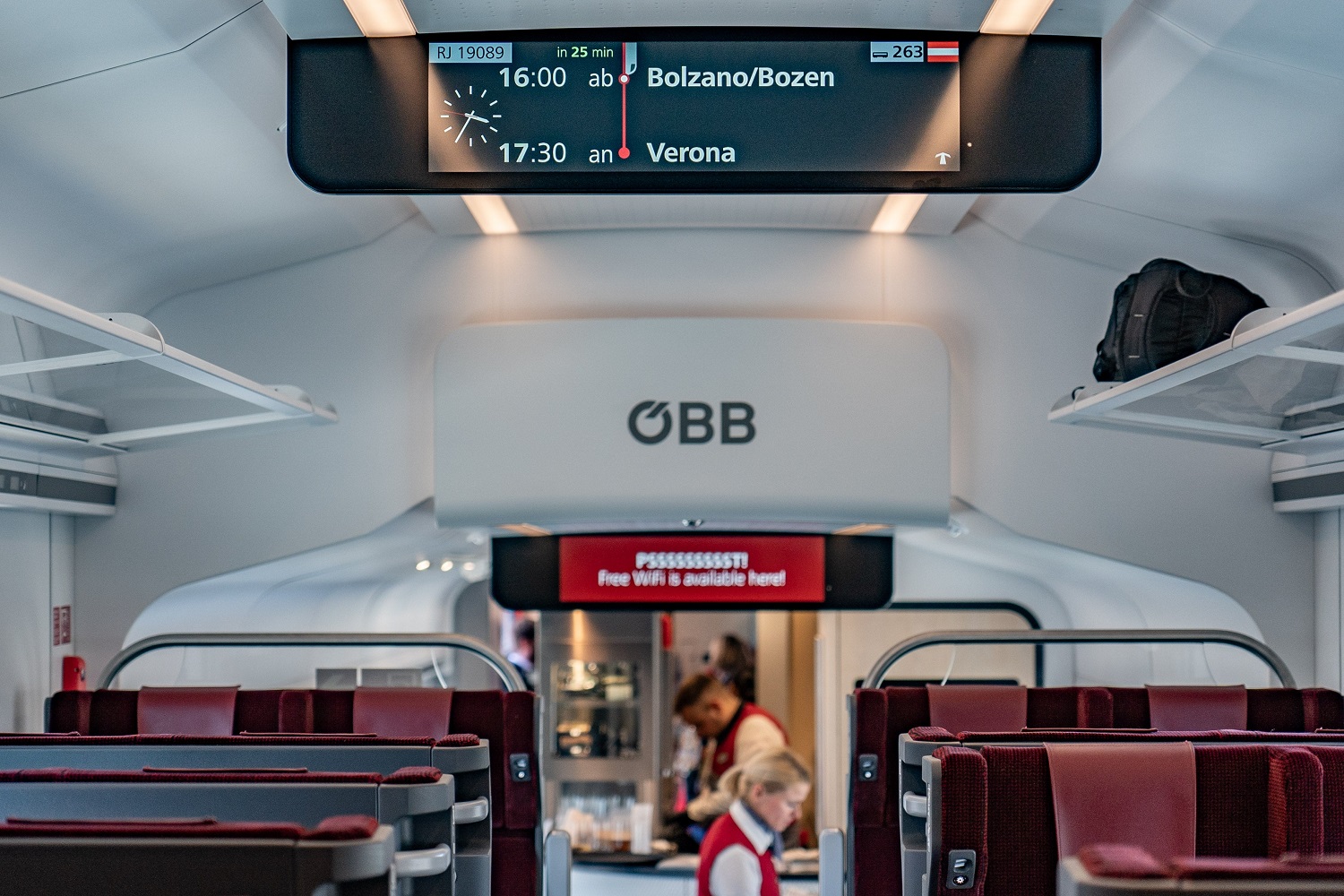 Scopri di più sull'articolo Veloci e comodi in treno, i nuovi Railjet sulla linea del Brennero