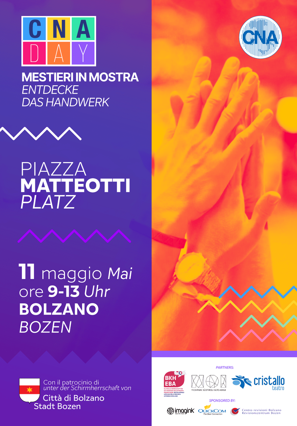 Scopri di più sull'articolo CNA Day – Mestieri in mostra, le imprese incontrano i cittadini