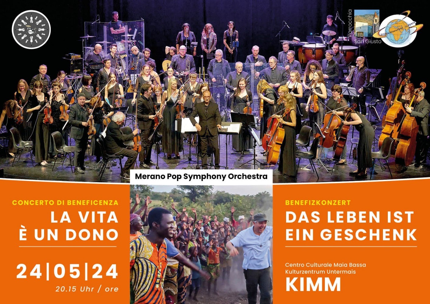 Scopri di più sull'articolo “La Vita è un Dono”, concerto di beneficenza al Kimm di Maia Bassa a Merano
