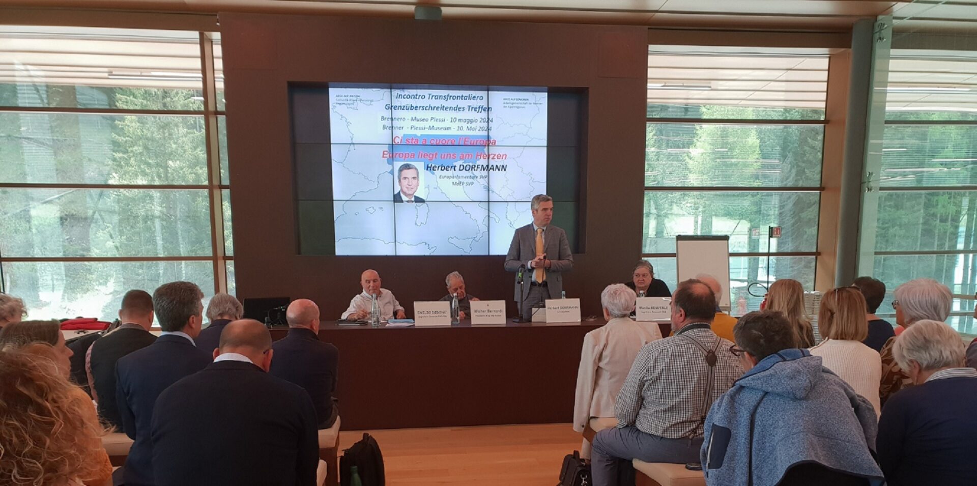 Scopri di più sull'articolo Arge Alp Anziani. Incontro transfrontaliero sull’Europa al Brennero