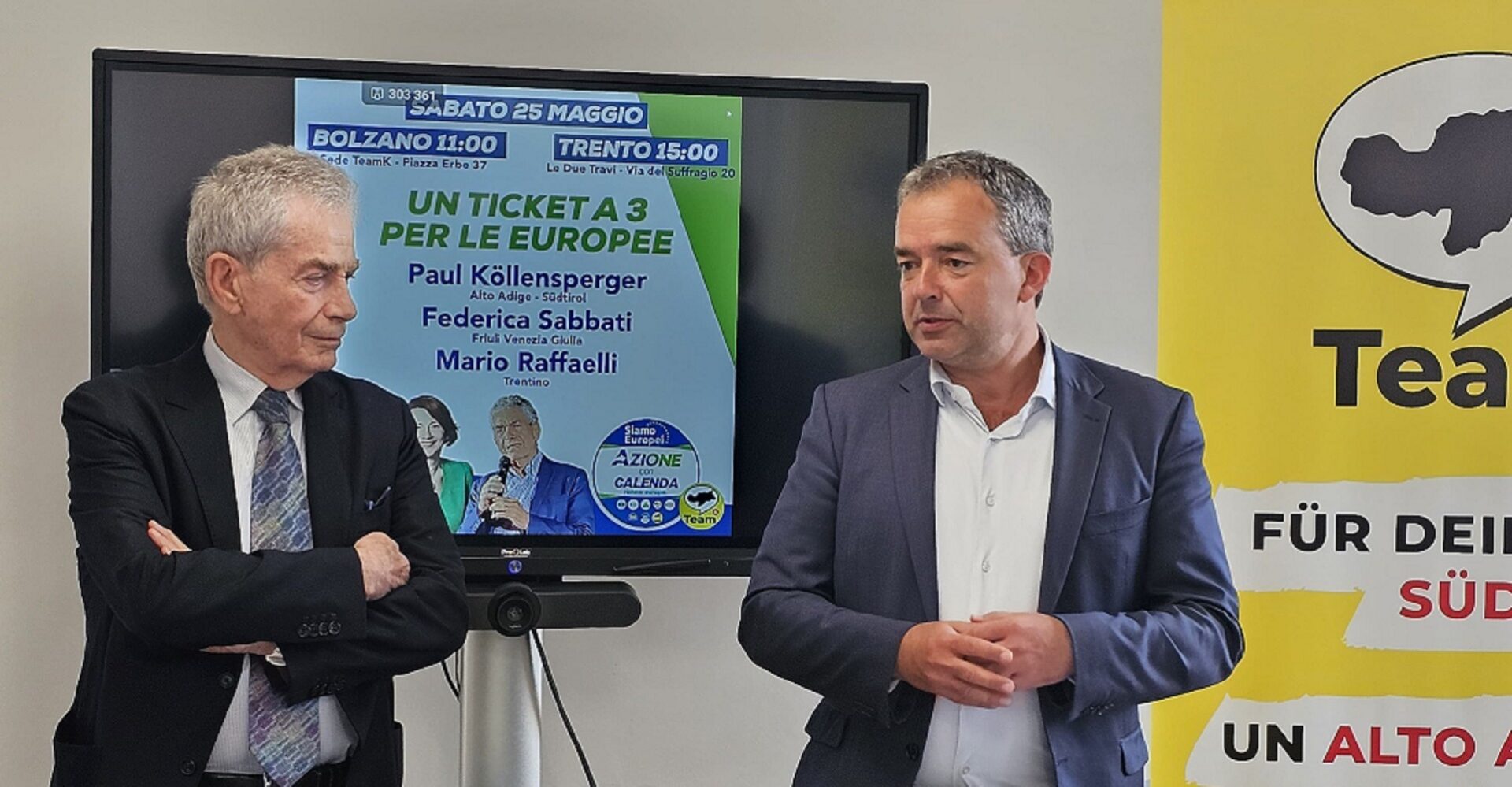 Scopri di più sull'articolo Köllensperger, un ticket a tre per le europee