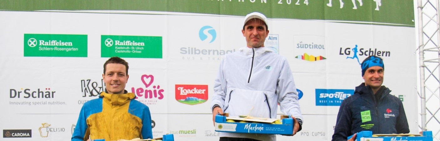 Mehr über den Artikel erfahren Ploner e Haselrieder esultano all‘11a Mezza Maratona Alpe di Siusi