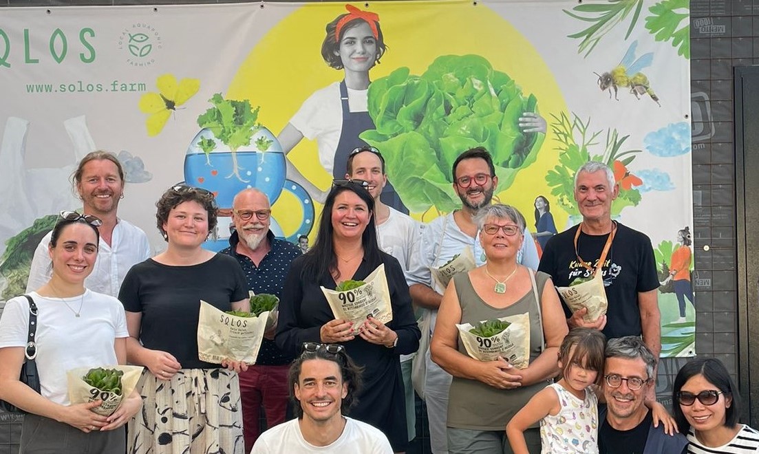 Scopri di più sull'articolo Il gruppo economico verdECOnomia visita SOLOS a Termeno guardando al futuro dell’agricoltura sostenibile