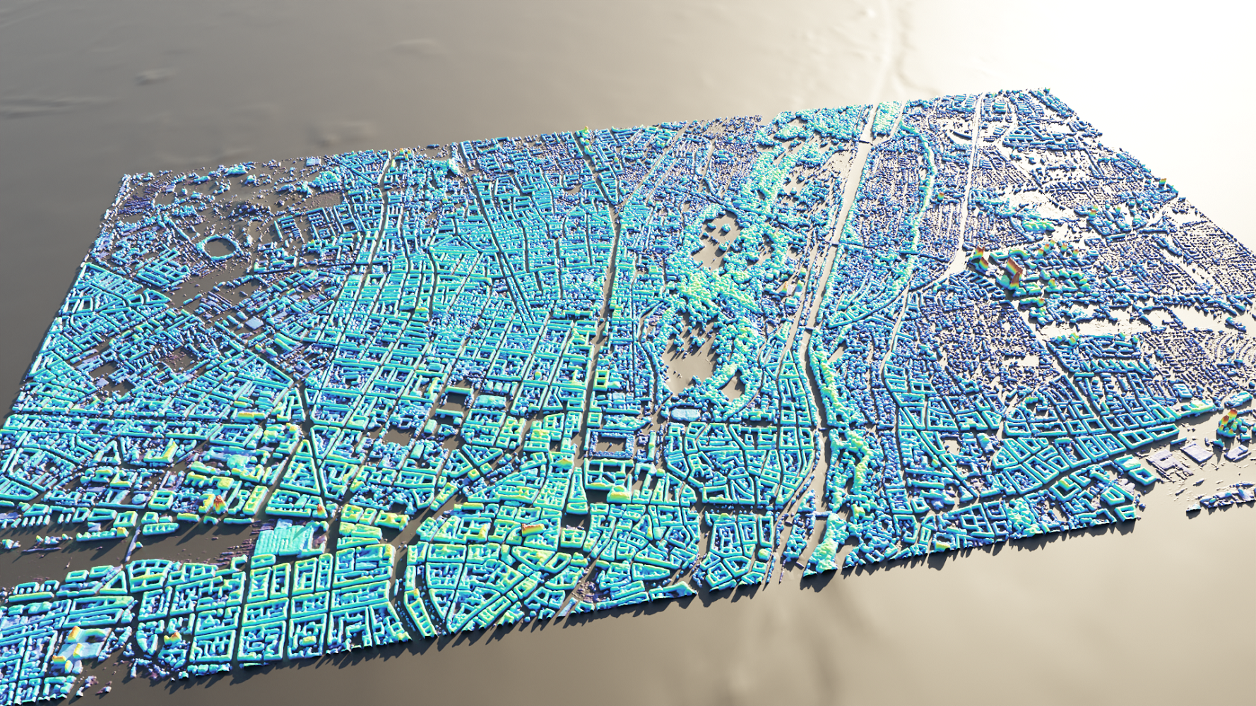 Mehr über den Artikel erfahren Forschung: KI generierte 3D-Stadtkarten mit Höhenprofil