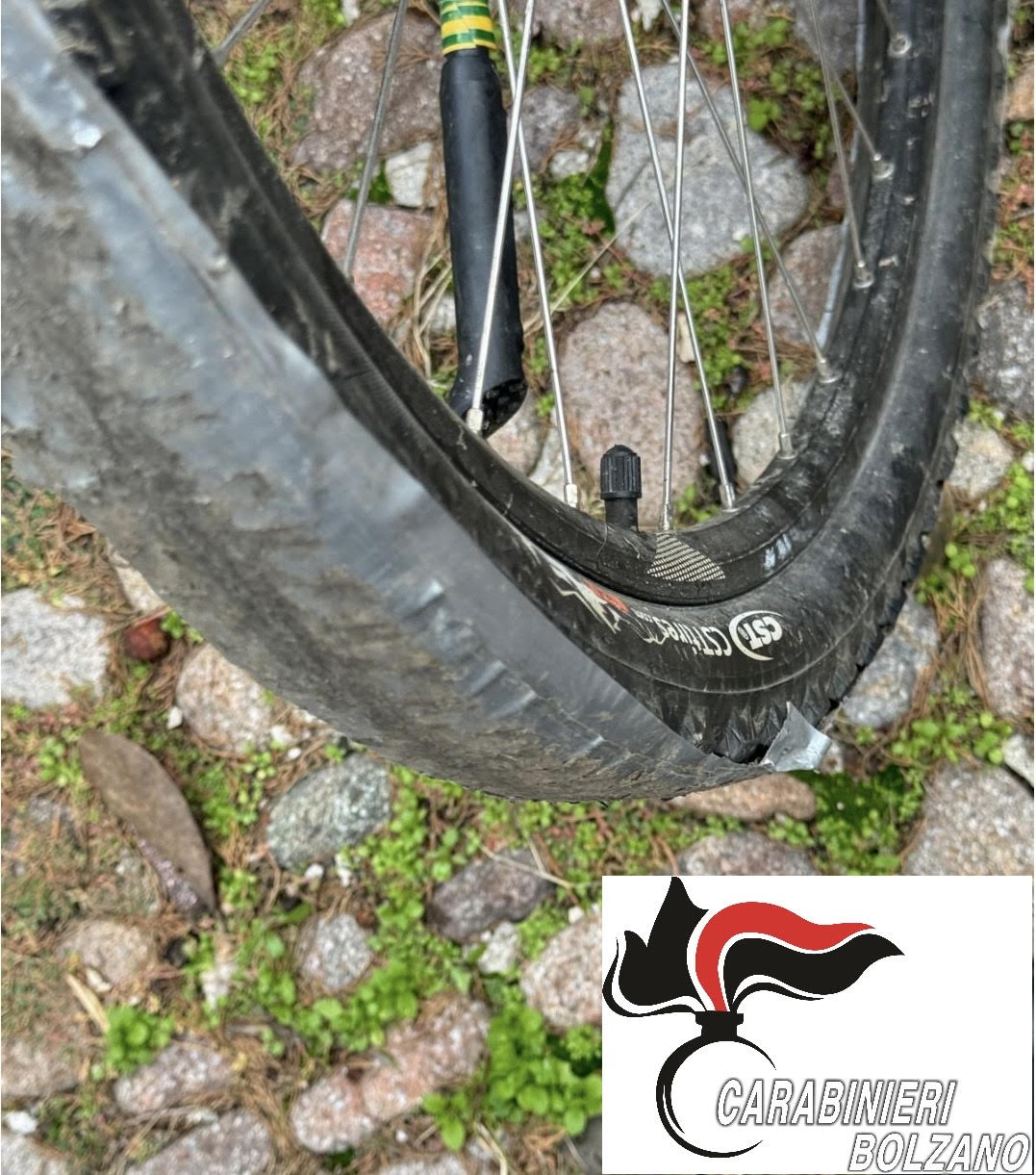 Mehr über den Artikel erfahren Scotch sulle gomme delle bici per effetto derapata, segnalano i Carabinieri 