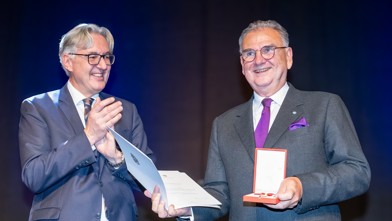 Scopri di più sull'articolo Hohe Auszeichnung: Rektor Fleischhacker erhielt das Große Goldene Ehrenzeichen für Verdienste um die Republik Österreich