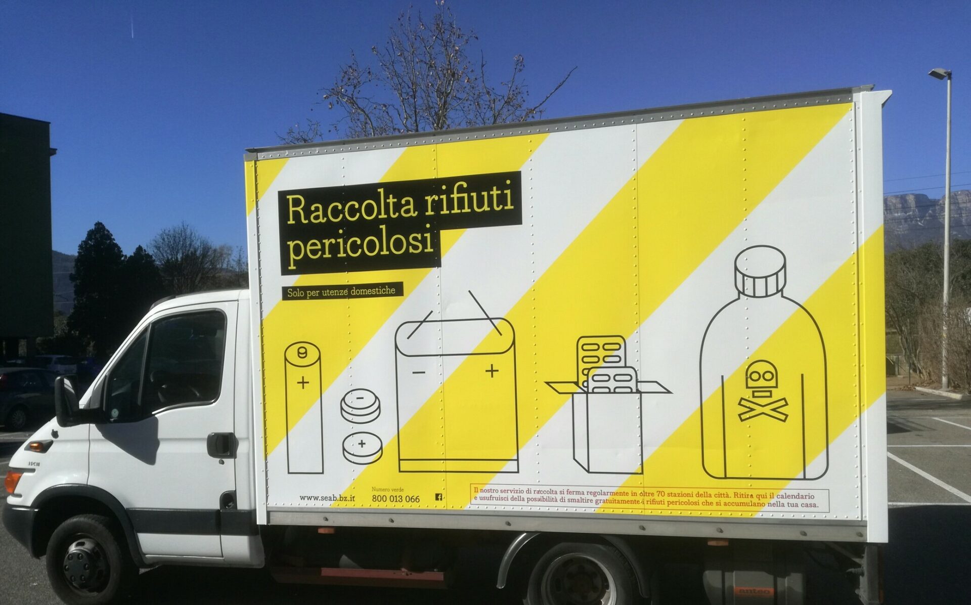 Scopri di più sull'articolo Bolzano. Punti di raccolta rifiuti pericolosi temporaneamente spostati