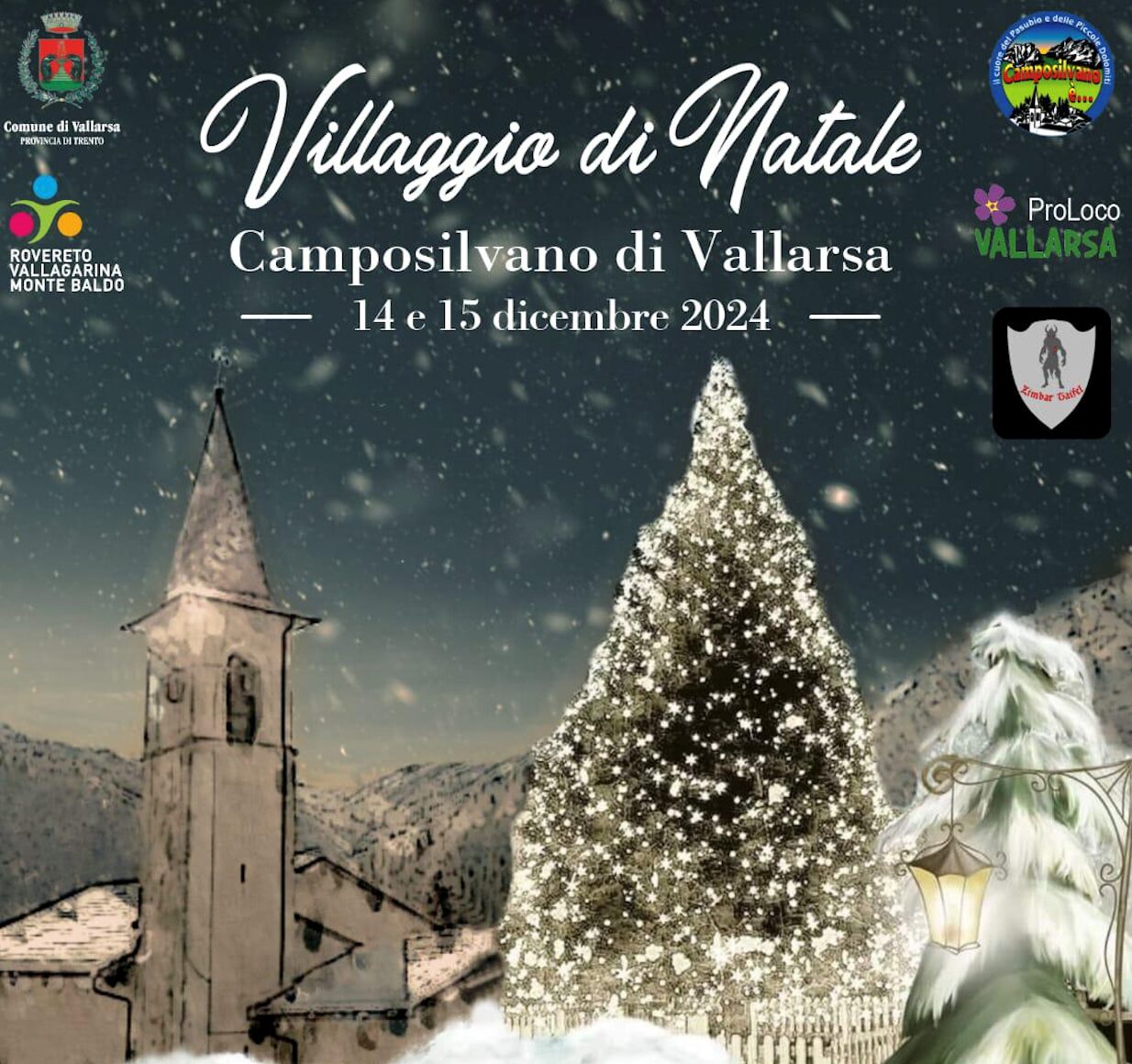 Scopri di più sull'articolo VILLAGGIO DI NATALE – Camposilvano di Vallarsa, 14 e 15 dicembre