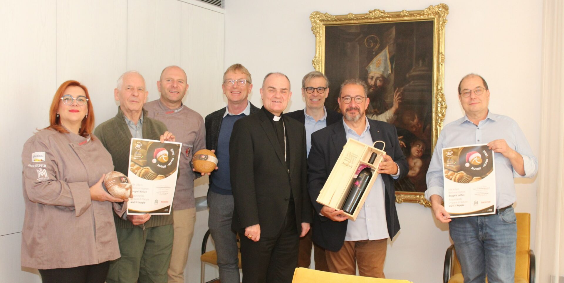 Scopri di più sull'articolo San Nicolò, i panettieri nell’Unione a colazione con il vescovo Ivo Muser