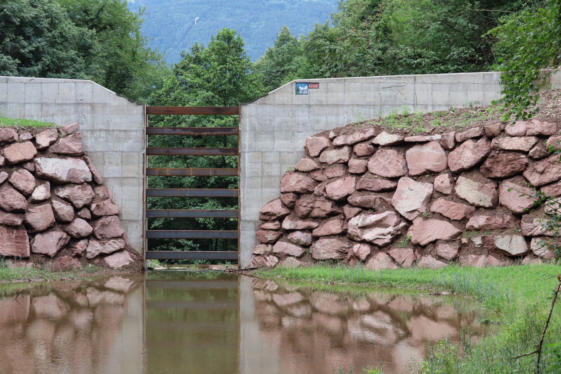 Scopri di più sull'articolo Rio Fago a Bolzano, edificazione muro di protezione da inondazioni