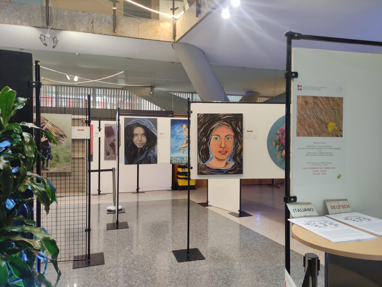 Scopri di più sull'articolo INAUGURATA A TRENTO LA MOSTRA “DONNA XXI”