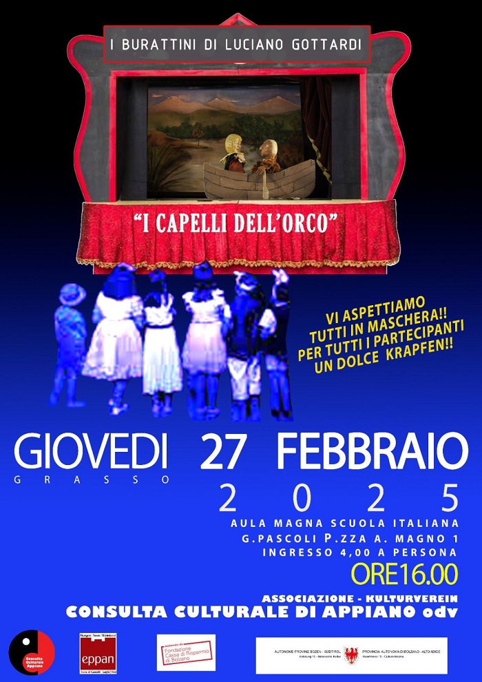 Mehr über den Artikel erfahren È carnevale, festeggiamo e salviamo il Re con i burattini di Luciano Gottardi!