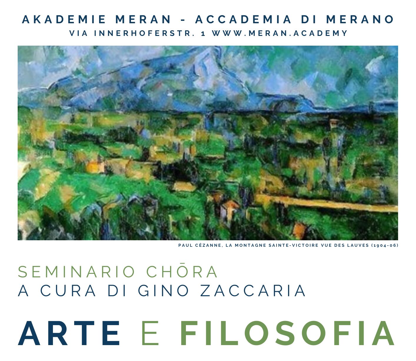 Scopri di più sull'articolo Accademia Merano. Quale nesso tra arte e filosofia, seminario