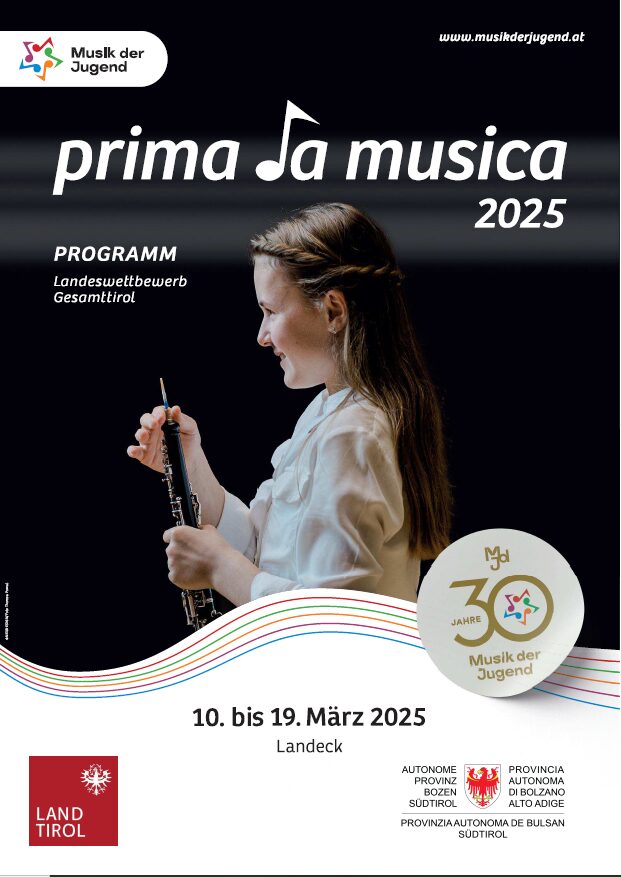Scopri di più sull'articolo Concorso “Prima la musica” al via a Landeck in Tirolo