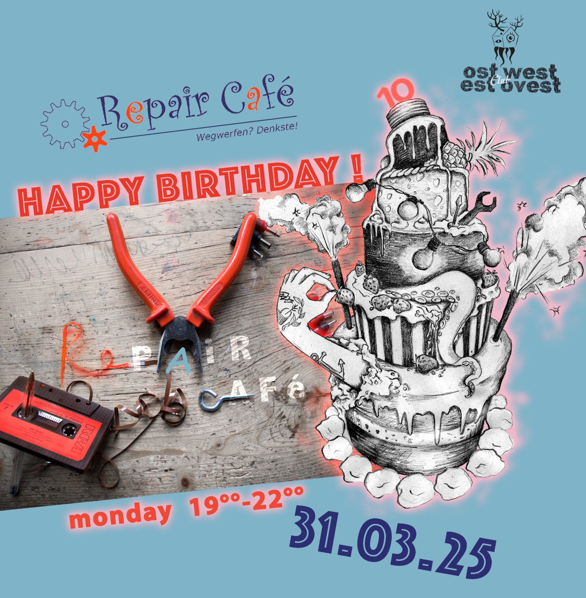 Scopri di più sull'articolo  „Repair Café“ feiert Geburtstag – und das gleich 2-fach