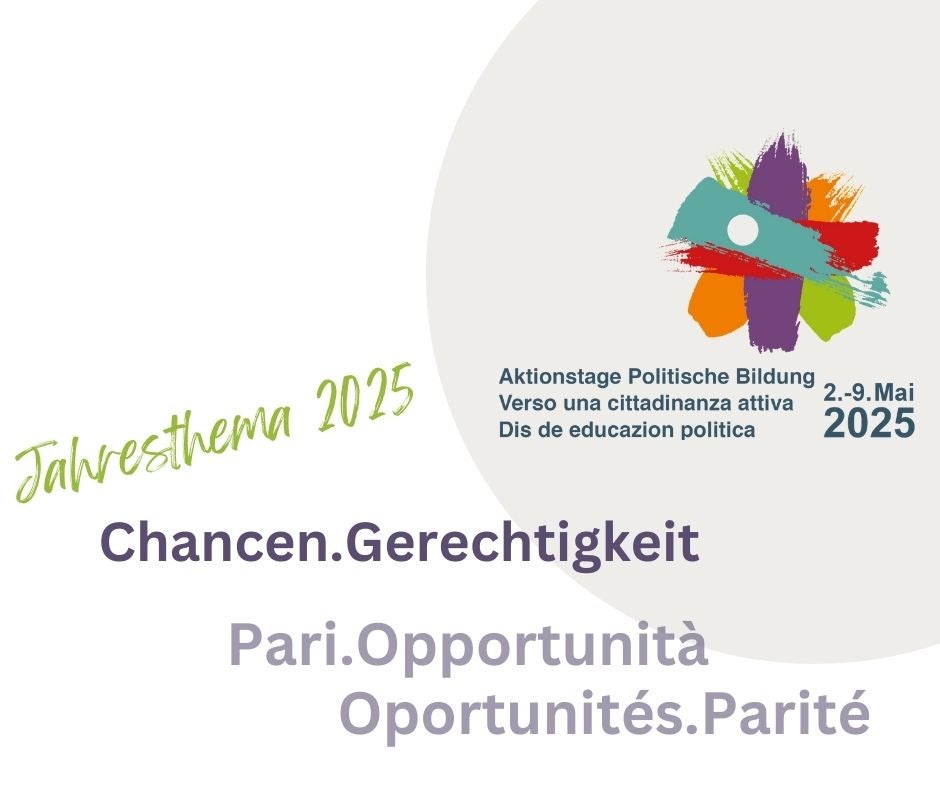 Scopri di più sull'articolo 30. April: Vorstellung der Aktionstage Politische Bildung 2025