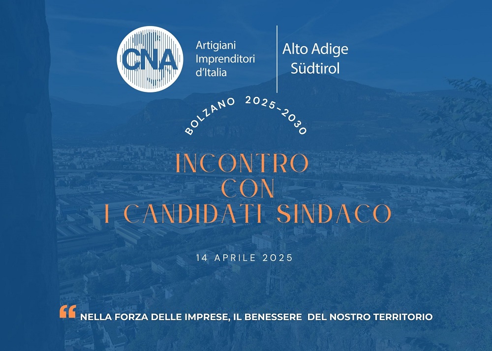 Scopri di più sull'articolo CNA incontra i candidati sindaco di Bolzano