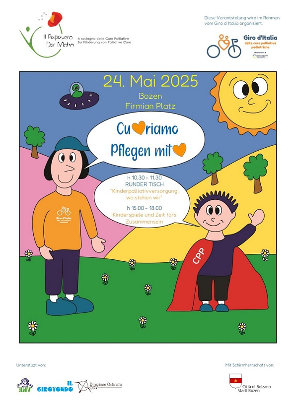 Mehr über den Artikel erfahren Il Giro d’Italia delle Cure Palliative per giovanissimi fa tappa a Bolzano