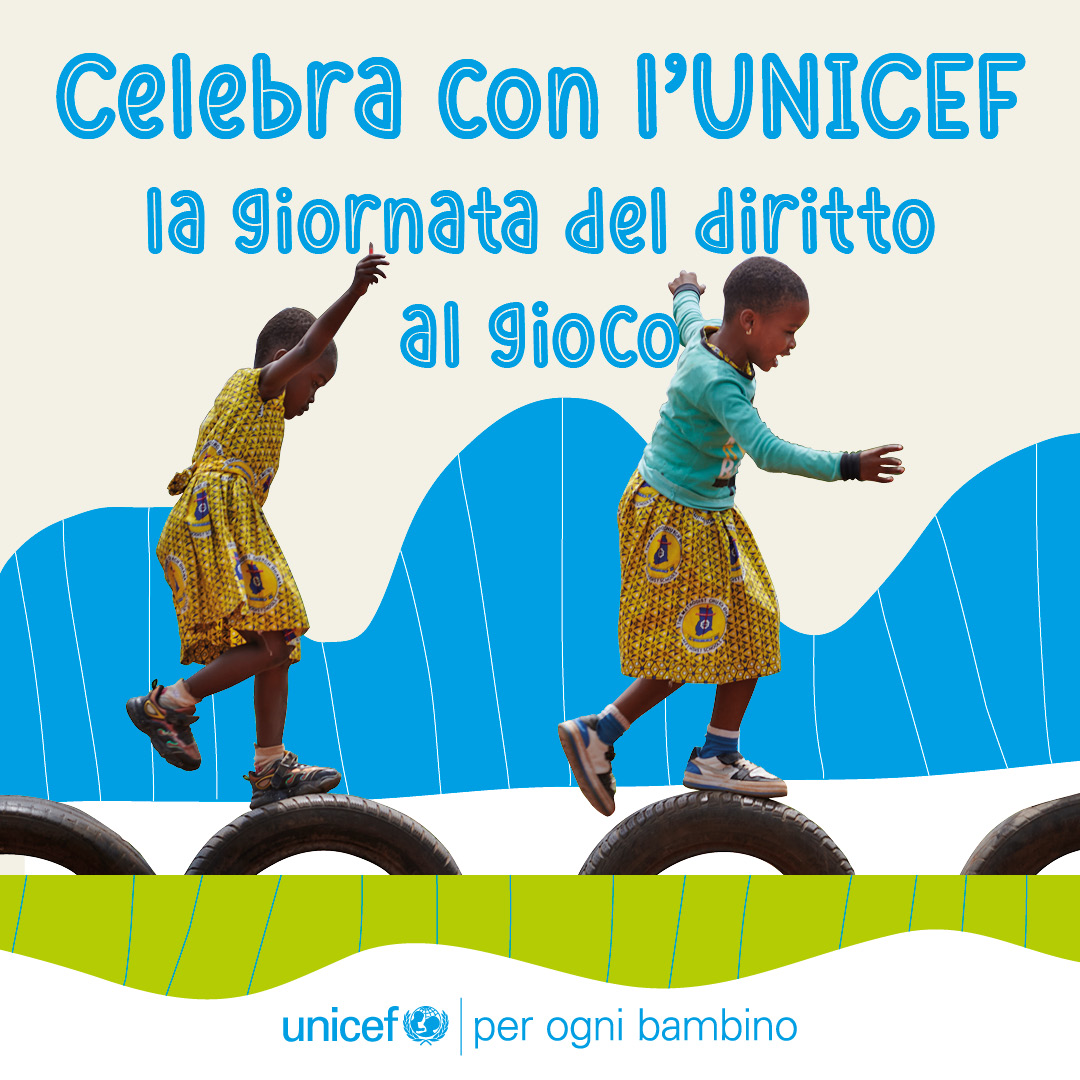 Mehr über den Artikel erfahren UNICEF Italia, più di 150 eventi in Italia per celebrare il diritto al Gioco